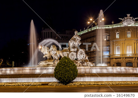 Cibeles fountain at Madrid Spain Cibeles fountain at Madrid Spain 16149670