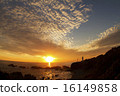 日落和大海 16149858