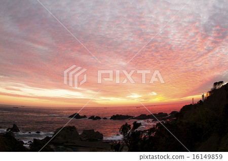 日落和大海 16149859