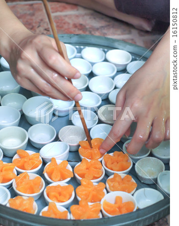 making of thai sweetmeat making of thai sweetmeat 16150812