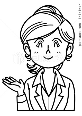 Foreigner / female / gesture Foreigner / female / gesture 16151657