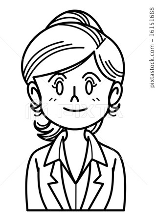 Foreigner / woman / facial expression 16151688