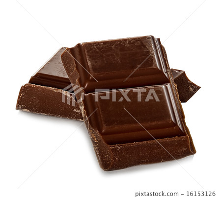 chocolate bars isolated on white background chocolate bars isolated on white background 16153126