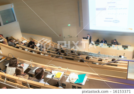 Audience in the lecture hall. 16153371