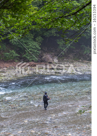 玉魚釣魚的風景 16153394