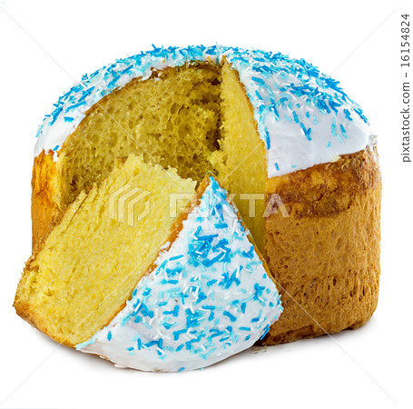 Easter cake isolated on white background Easter cake isolated on white background 16154824