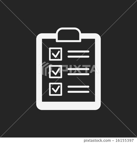 shopping list icon 16155397