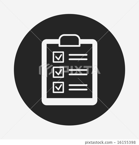 shopping list icon 16155398