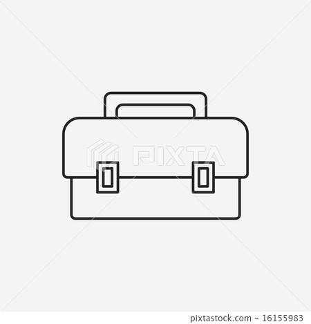 tool box line icon-插圖素材 [16155983] - PIXTA圖庫