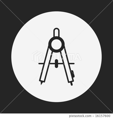Stationery compasses icon 16157600