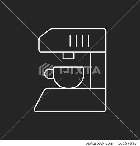 coffee maker line icon - Stock Illustration [16157683] - PIXTA