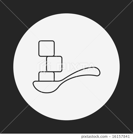 sugar line icon 16157841
