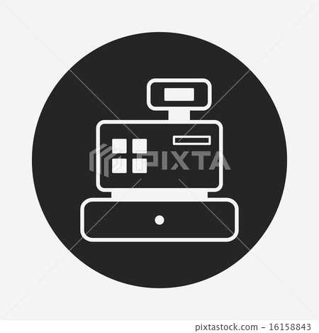 Cash register icon 16158843