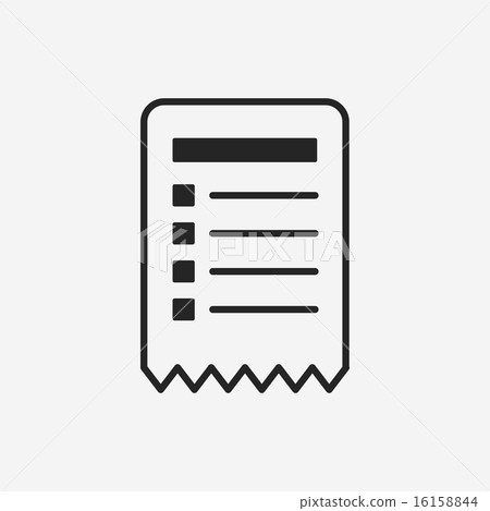 shopping list icon 16158844