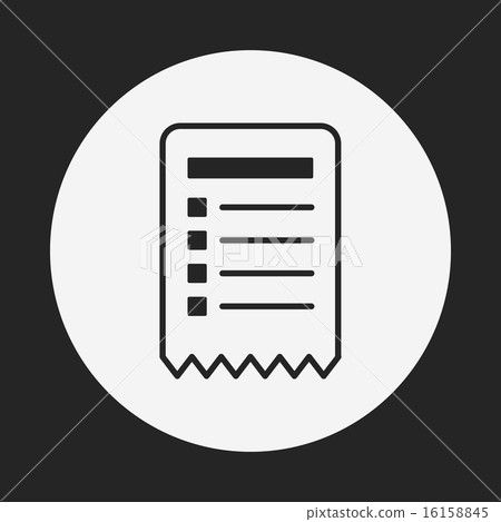 shopping list icon 16158845