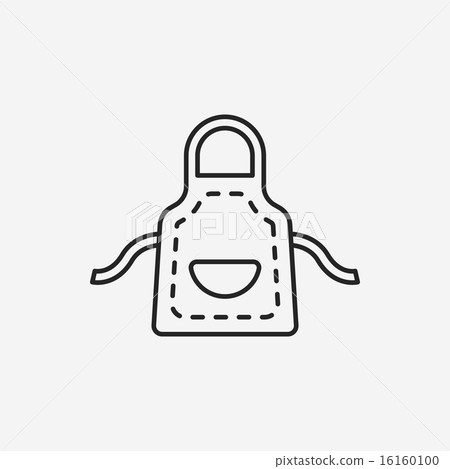 apron line icon 16160100