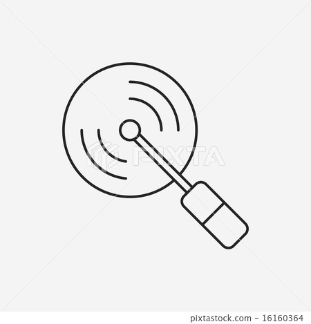 pizza cutter line icon pizza cutter line icon 16160364