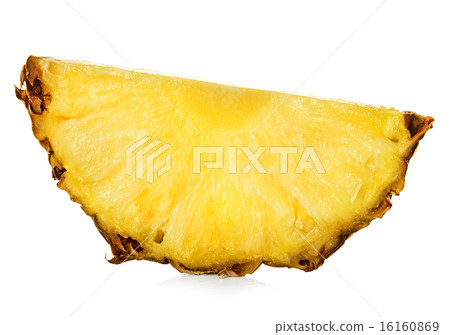 pineapple slice isolated on white background pineapple slice isolated on white background 16160869