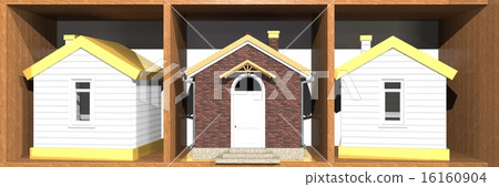 House models on the rack 16160904