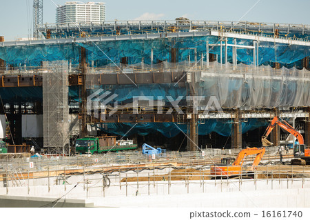 Toyosu area under redevelopment Toyosu area under redevelopment 16161740