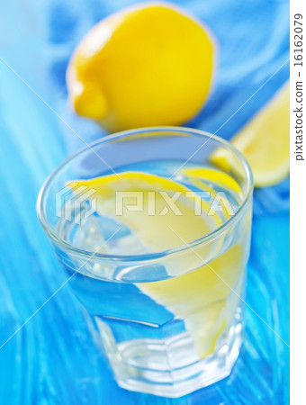 water with lemons water with lemons 16162079