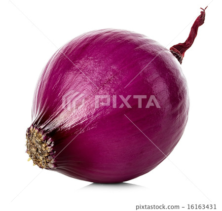 Red onion isolated on white background 16163431