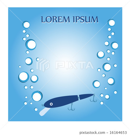 bait wobbler for fishing floating with bubbles 16164653