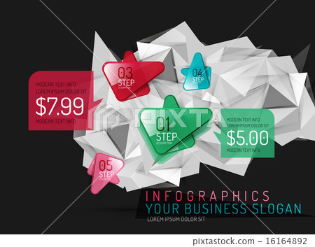Vector fresh business abstract infographic Vector fresh business abstract infographic 16164892