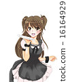 Waitress, maid 16164929
