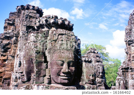 Cambodia's Angkor Ruins Bayon Cambodia's Angkor Ruins Bayon 16166402