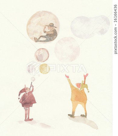 Soap bubble fairy Soap bubble fairy 16166436