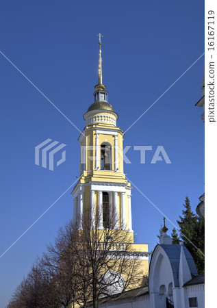 Belfry of Novo Golutvin convent in Kolomna Kremlin 16167119