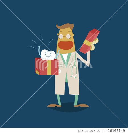 Dentist surprise for tooth of gift 16167149