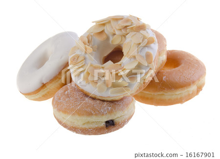 donut isolated on background 16167901