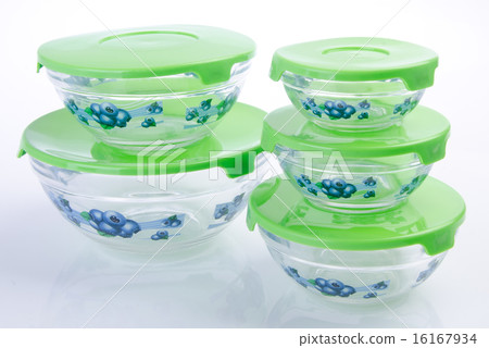 food containers on the  white background. 16167934