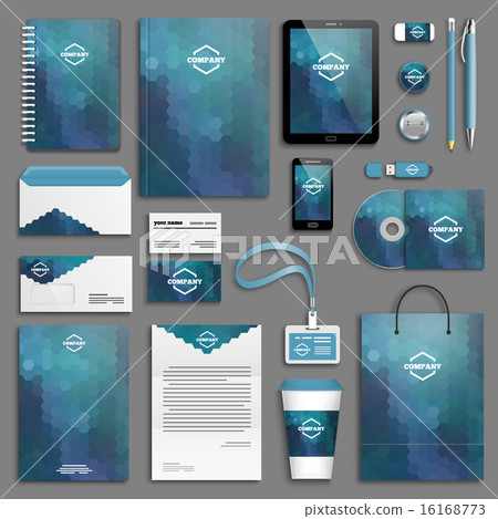Corporate identity template set Corporate identity template set 16168773