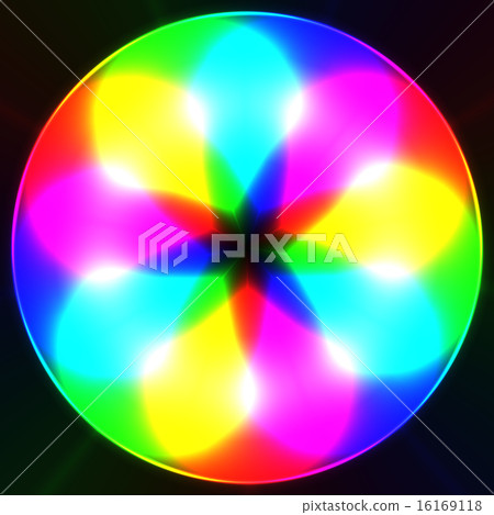 Rainbow waves generated texture 16169118