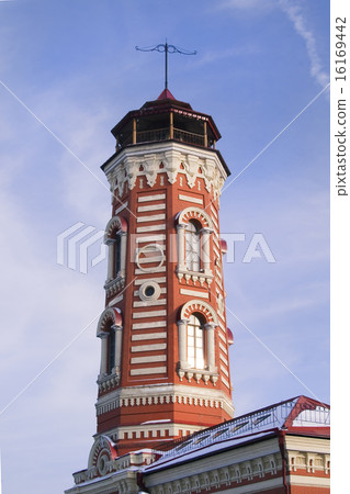 Russia. Fire department tower in Volgograd. Russia. Fire department tower in Volgograd. 16169442