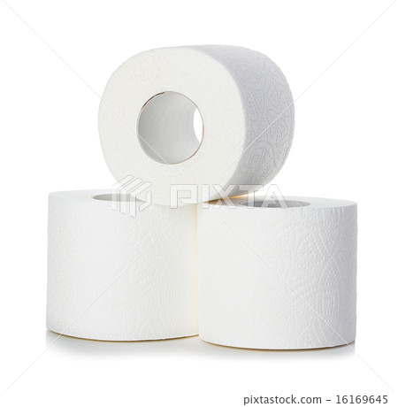 Toilet paper isolated Toilet paper isolated 16169645
