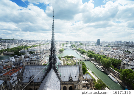Paris from Notre Dame, France 16171356