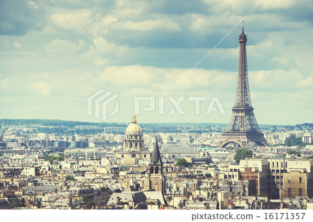 View on Eiffel Tower, Paris, France View on Eiffel Tower, Paris, France 16171357