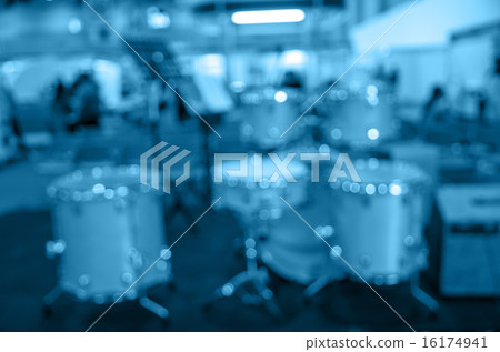 drummer on the stage,photo store blur with bokeh background drummer on the stage,photo store blur with bokeh background 16174941