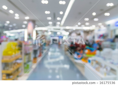 store blur with bokeh background 16175536