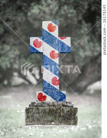Gravestone in the cemetery - Friesland Gravestone in the cemetery - Friesland 16178145