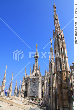 Spire of Milan Cathedral in Italy 16194201