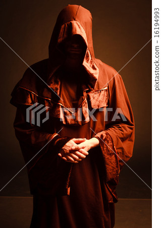 mysterious Catholic monk. 16194993