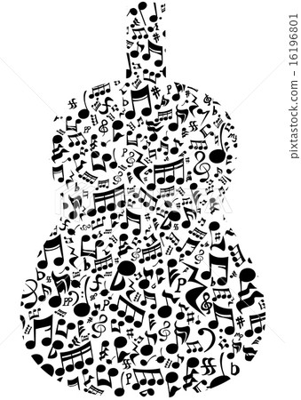 Guitar shape notes 16196801