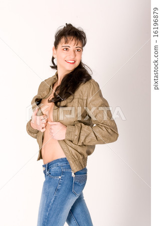 Portrait of a beautiful girl 16196879