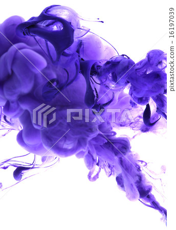 Acrylic colors in water. Abstract background. Acrylic colors in water. Abstract background. 16197039