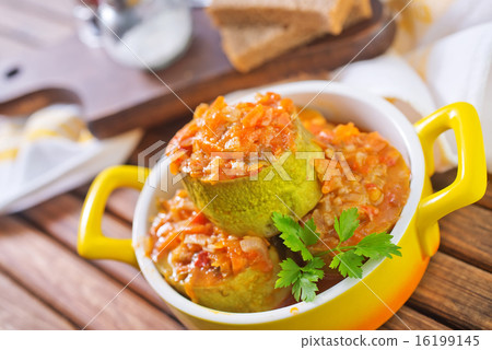 marrow stuffed with meat marrow stuffed with meat 16199145